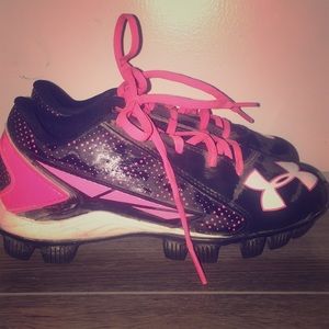 Girls Pink Cleats